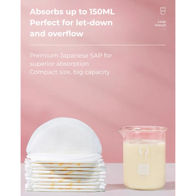 Deeyeo Comfort Ultra-Thin Breast Pads – 10 pcs